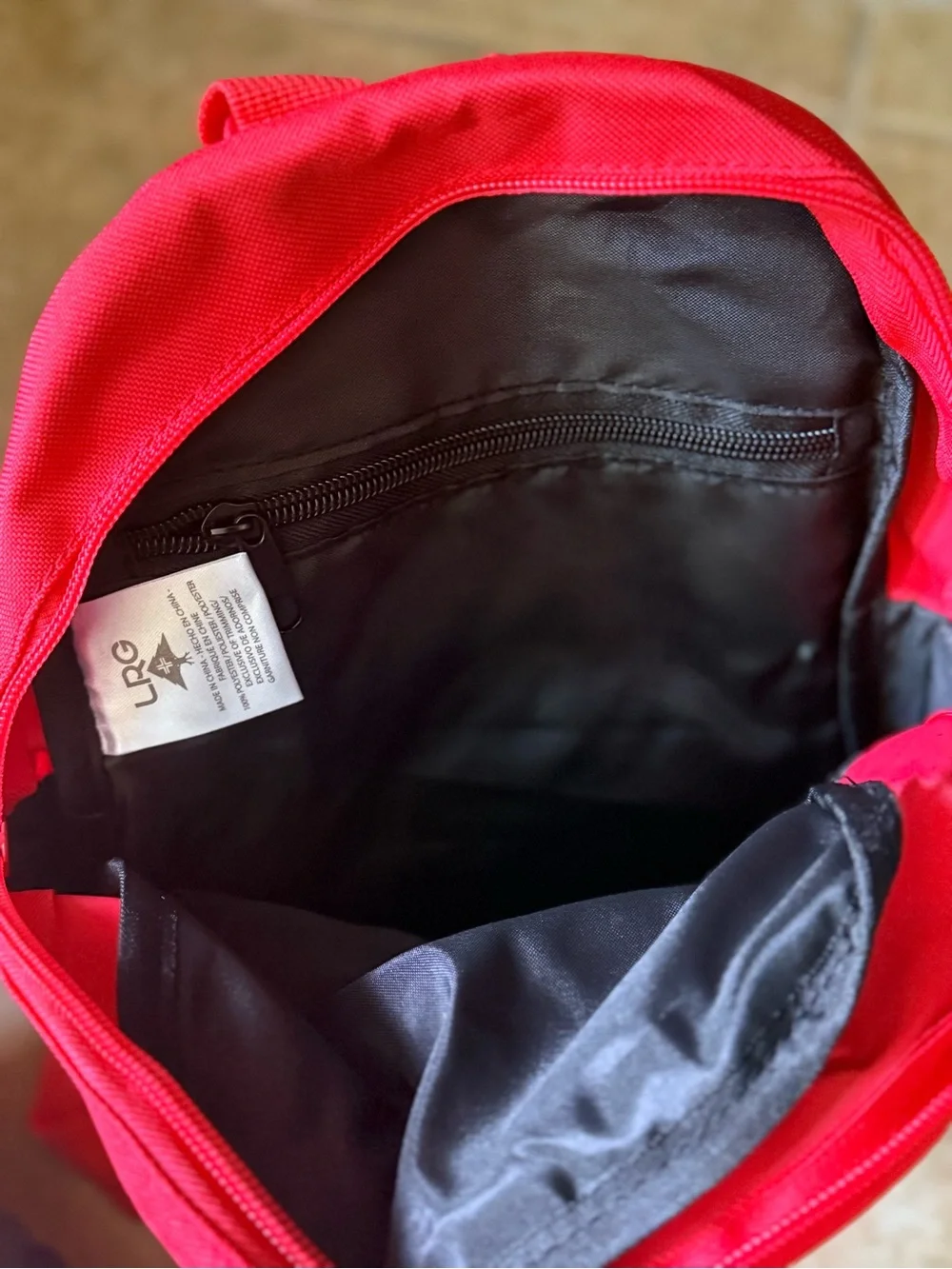 LRG Sling Bag Shoulder Red Strap Lifecycle Crossbody New FAST SHIPPING
